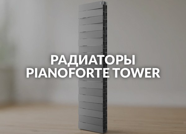 Радиаторы Pianoforte Tower