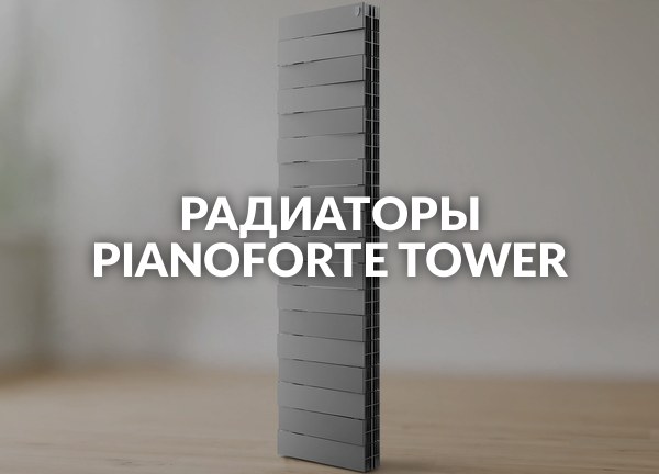 Радиаторы Pianoforte Tower