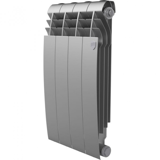 Радиатор биметаллический ROYAL THERMO BILINER 500 Silver Satin 4 секции HC-1176317 Радиатор биметаллический ROYAL THERMO BILINER 500 Silver Satin 4 секции HC-1176317
