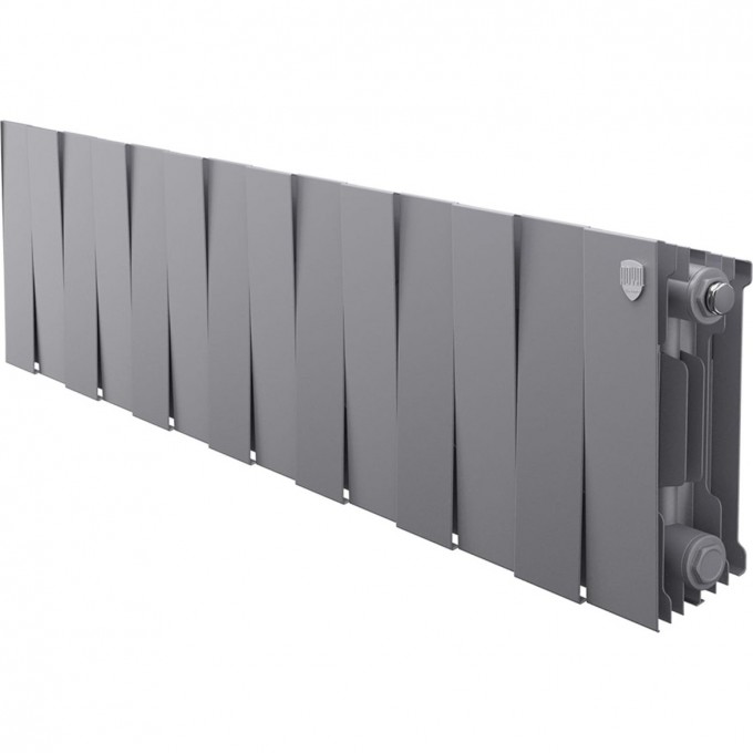 Радиатор биметаллический ROYAL THERMO PIANOFORTE 200 Silver Satin 14 секций HC-1346023