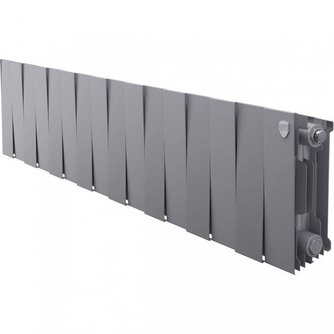 Радиатор биметаллический ROYAL THERMO PIANOFORTE 200 Silver Satin 16 секций HC-1346025