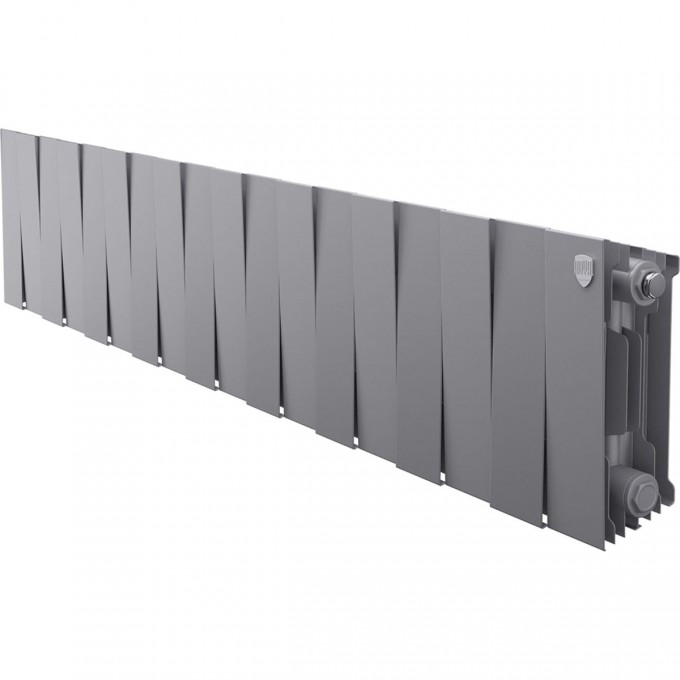 Радиатор биметаллический ROYAL THERMO PIANOFORTE 200 Silver Satin 18 секций HC-1346027