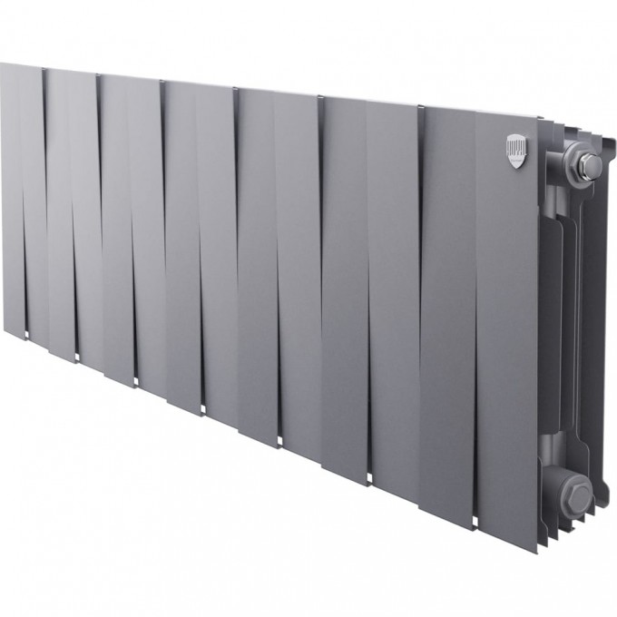 Радиатор биметаллический ROYAL THERMO PIANOFORTE 300 Silver Satin 14 секций HC-1346077