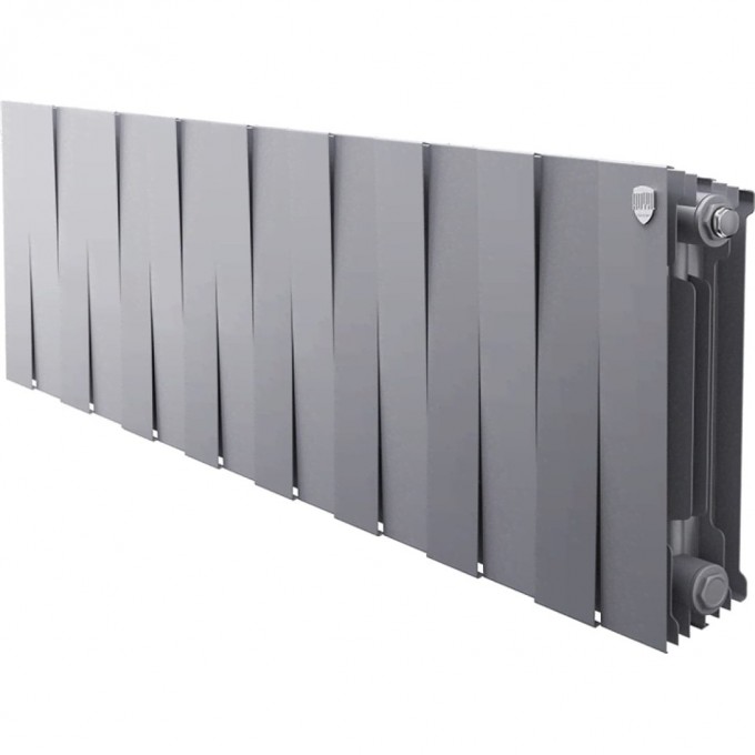 Радиатор биметаллический ROYAL THERMO PIANOFORTE 300 Silver Satin 16 секций HC-1346079
