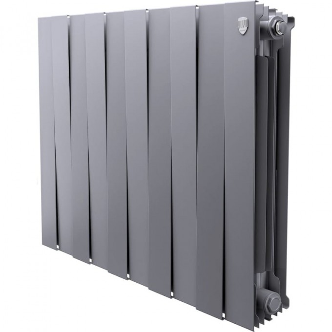 Радиатор биметаллический ROYAL THERMO PIANOFORTE 500 Silver Satin 10 секций HC-1176335
