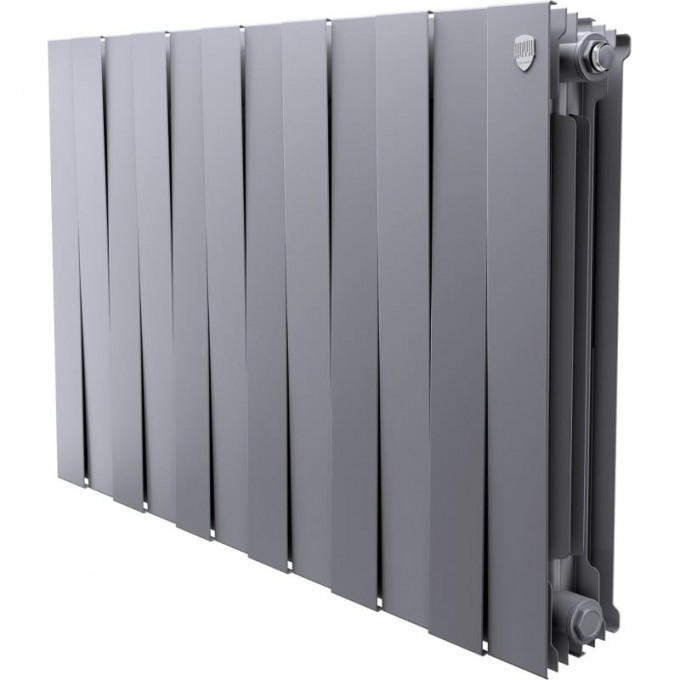 Радиатор биметаллический ROYAL THERMO PIANOFORTE 500 Silver Satin 12 секций HC-1176336