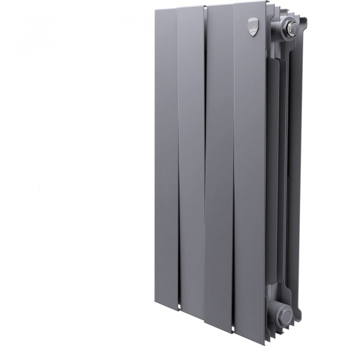 Радиатор биметаллический ROYAL THERMO PIANOFORTE 500 Silver Satin 4 секции HC-1176338