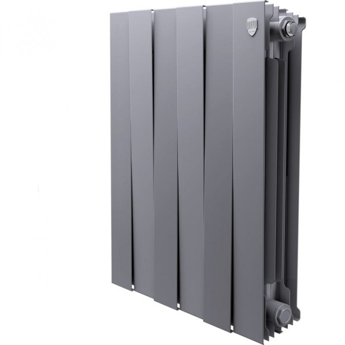 Радиатор биметаллический ROYAL THERMO PIANOFORTE 500 Silver Satin 6 секций HC-1176340